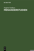 Menanderstudien 3111118525 Book Cover