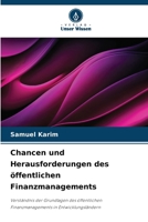 Chancen und Herausforderungen des öffentlichen Finanzmanagements (German Edition) 6208091829 Book Cover