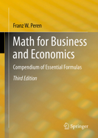 Math for Business and Economics: Compendium of Essential Formulas 3662632519 Book Cover
