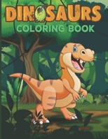 dinosaur coloring book: Fun and Awesome Learn To Draw Dinosaurs | Family Activity book B08QW8GWP5 Book Cover