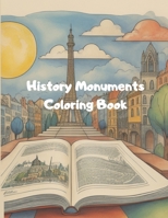 Monuments coloring book B0CQD1HT63 Book Cover