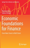 Economic Foundations for Finance 303005425X Book Cover