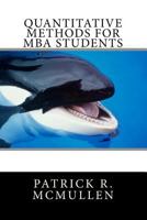 Quantitative Methods for MBA Students 1523352825 Book Cover