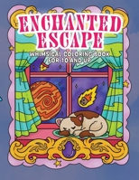 Enchanted Escape: A whimsical Kawaii coloring book for Kids and adults 1998058301 Book Cover