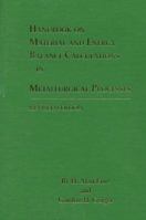 Handbook on Material and Energy Balance Calculations in Metallurgical Processes 0873392248 Book Cover