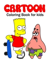 Cartoon Coloring Book for Kids Age 4-12: 50+ Cartoon Characters Coloring Book B0BTGH7GQV Book Cover