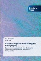 Various Applications of Digital Holography 6208847133 Book Cover