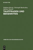 Tauffragen Und Bekenntnis 3110163020 Book Cover