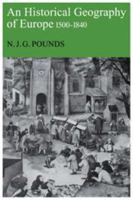 An Historical Geography of Europe, 1500-1840 0521223792 Book Cover