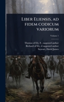 Liber Eliensis, ad fidem codicum variorum (Latin Edition) 102447304X Book Cover