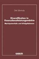 Diversifikation in Finanzdienstleistungsmarkte 3409140204 Book Cover