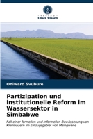 Partizipation und institutionelle Reform im Wassersektor in Simbabwe 6202759984 Book Cover