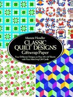 Classic Quilt Designs Giftwrap Paper 0486262928 Book Cover