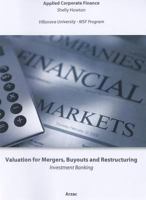 Valuation: Mergers, Buyouts and Restructuring 0470735112 Book Cover