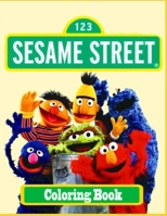 sesam� street coloring book: Coloring Book for Kids and All Fans. Over 50 sesam� street illustrations B09SP1FSFW Book Cover