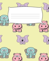 KAWAII Composition Notebook: 7.5 X 9.25 Primary Ruled 110 pages book for girls, kids, school, students and teachers 1088996000 Book Cover