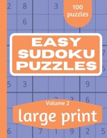 Easy Sudoku Puzzles: Sudoku Puzzle Book for Everyone With Solution Vol 2 B08VVF4NV2 Book Cover