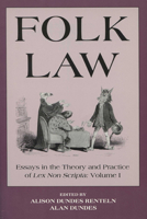 Folk Law: Essays in the Theory and Practice of Lex Non Scripta (Essays in the Theory & Practice of "Lex Non Scripta") 0299143449 Book Cover