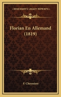 Florian En Allemand (1819) 116117267X Book Cover