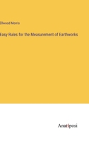 Easy Rules for the Measurement of Earthworks 3382802716 Book Cover