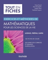 Mathématiques pour les sciences de la vie: Exercices et méthodes (French Edition) 2100827022 Book Cover