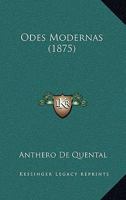 Odes Modernas 1437070345 Book Cover