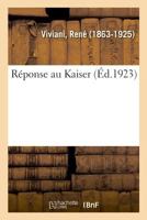 Réponse au Kaiser 2329042124 Book Cover