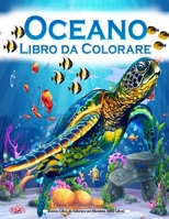Oceano Libro da Colorare con Mandala (MED Libro): MAGICAL OCEAN Rilassante Libro da Colorare per Adulti, con Animali Marini, Spiaggia, Isola, Vita Marina Marine B09SVCG327 Book Cover