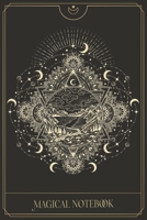 Magical Notebook : Beautiful Ornamented Writing Journal with Appendix [Cover Theme: Wilderness Landscape] 1660125510 Book Cover