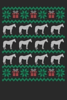 Gift Notebook: Christmas Horse 6x9 Dot Grid 120 Pages 1710546956 Book Cover