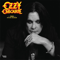 Ozzy Osbourne Official 2026 12 X 24 Inch (Hanging) Monthly Square Wall Calendar B0FQV33Z9V Book Cover