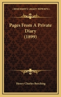 Pages From a Private Diary 1166318990 Book Cover