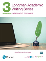 Longman Academic Writing Series: Paragrahs to Essays Sb W/App, Online Practice & Digital Resources LVL 3 0136838537 Book Cover