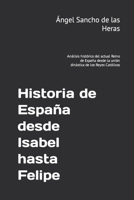 Historia de España desde Isabel hasta Felipe: Análisis histórico del actual Reino de España desde la unión dinástica de los Reyes Católicos B0CQWW7D7M Book Cover
