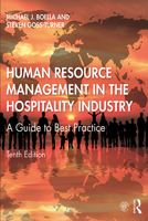 Human Resource Management in the Hospitality Industry, Eighth Edition: An Introductory Guide 1138338885 Book Cover