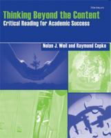 Thinking Beyond the Content: Critical Reading for Academic Success 0472089773 Book Cover