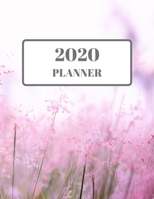 2020 Planner Weekly Monthly Rustic flowers Colors, Daily Agenda, Calendar 12 months large (8,5 x 11 in) Pretty gift: Jan 1, 2020 to Dec 31, 2020: Weekly & Monthly View Planner, Organizer & Diary Noteb 1673712908 Book Cover