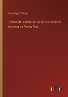 Exámen del estado actual de los esclavos de la Isla de Puerto Rico 336810800X Book Cover