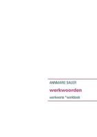 werkwoorden: werkworte *workbook 3839180554 Book Cover