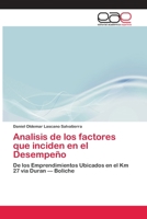 Analisis de los factores que inciden en el Desempeño 6202143983 Book Cover