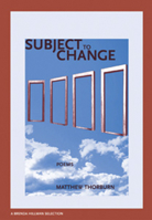 Subject to Change (New Issues Poetry & Prose) 1930974469 Book Cover
