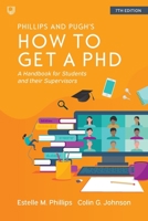 How to Get a PhD 0335249515 Book Cover