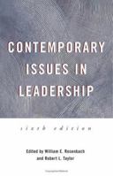 Contemporary Issues in Leadership 0813343313 Book Cover