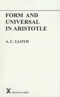 Form and Universal in Aristotle 0905205057 Book Cover