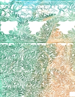 Watercolor Abstract Flowers Leaves Print Journal: Classic Softcover Notebook 1676914730 Book Cover