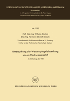 Untersuchung der Wasserspiegelabsenkung um ein Flachwasserschiff: 45. Mitteilung der VBD 366306462X Book Cover