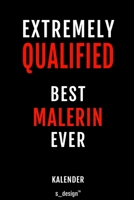 Kalender f�r Maler / Malerin: Immerw�hrender Kalender / 365 Tage Tagebuch / Journal [3 Tage pro Seite] f�r Notizen, Planung / Planungen / Planer, Erinnerungen, Spr�che 1697395910 Book Cover