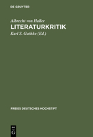 Literaturkritik 3484101202 Book Cover