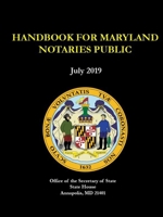 Handbook for Maryland Notaries Public 1678156973 Book Cover