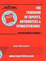 2006 Yearbook of Experts, Authorities & Spokespersons -- 25th Final 0934333653 Book Cover